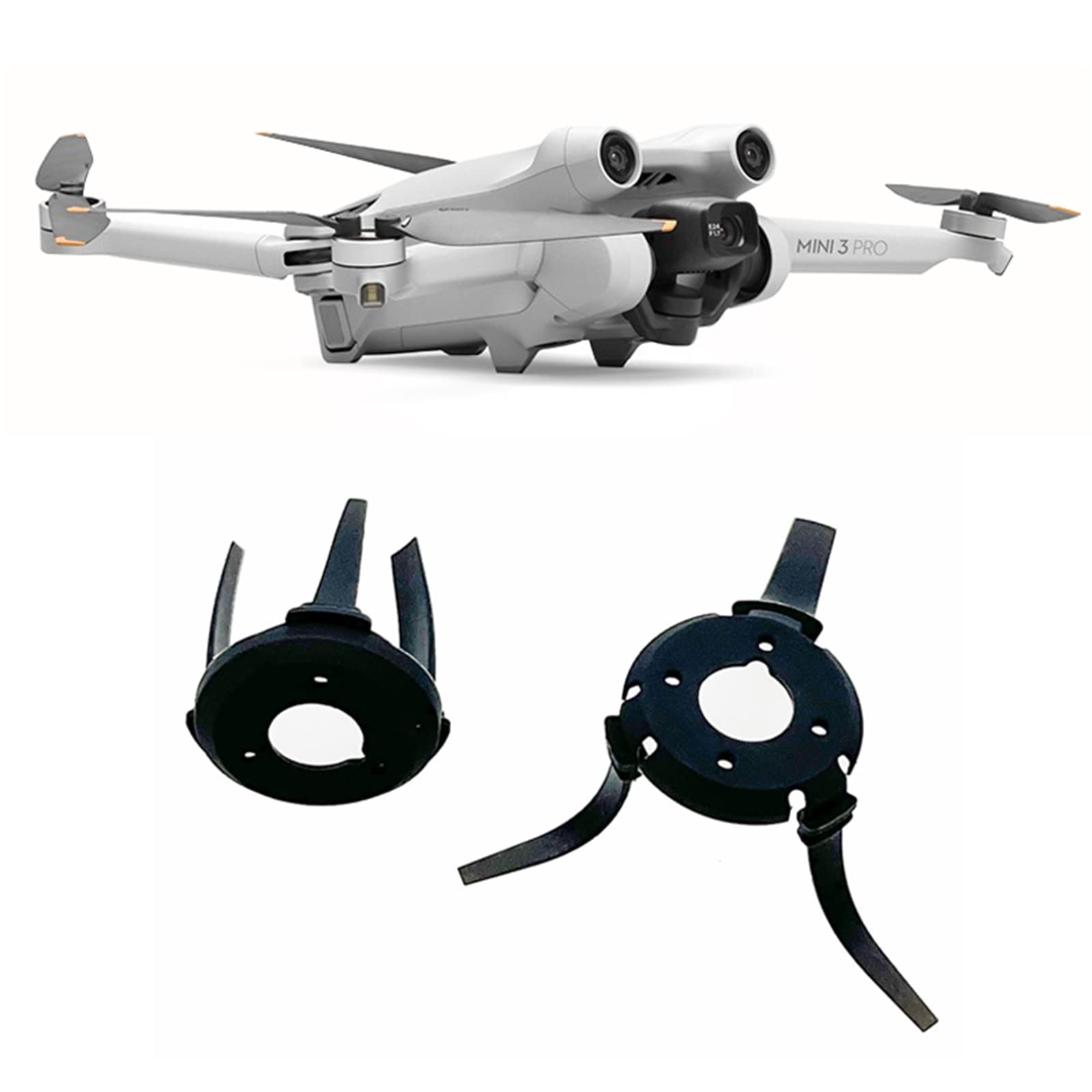 ZWLLKJGS Replacement Rubber Shock Absorber for Gimbal Mini 3, Shock Absorber Pad, Repair Parts for Gumboots for Dji Mini 3 Pro