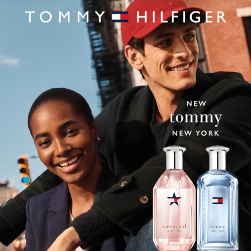 – Tommy New York Eau de Toilette 30 ml – Perfume para Hombre – Fragancia Fougère Especiada – Notas Especiadas y Amaderadas – Frasco de Vidrio Azul
