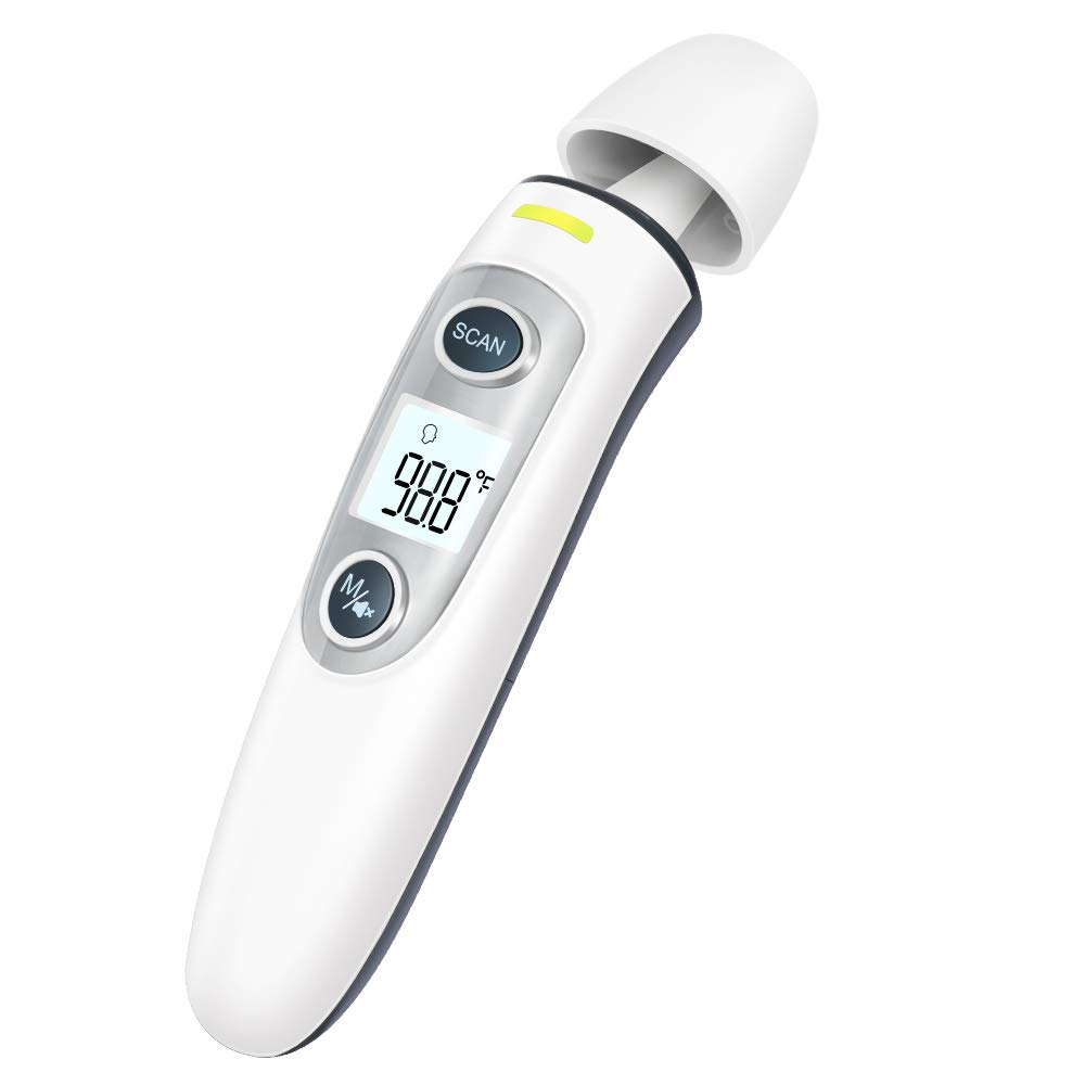 Baby Thermometer, Digital Forehead & Ear Thermometer with Instant