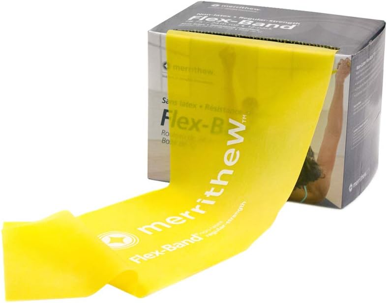 STOTT PILATES Regular Strength Lemon Non-Latex Flex-Band Roll