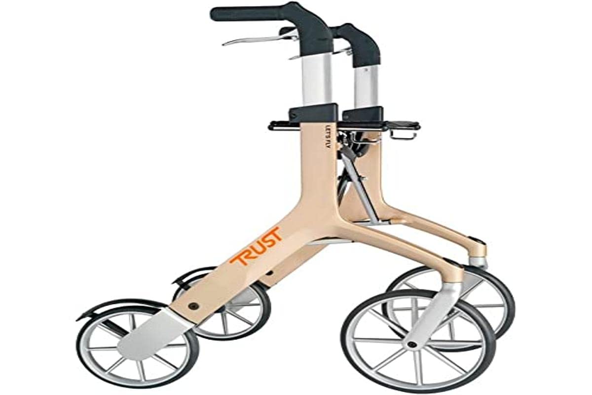 Trustcare Let's Fly Out Outdoor Walking Frame - Grey