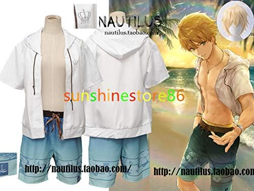 Amazon Kyuucos コスプレ衣装 Fate Grand Order アーサー ペンドラゴン Hero On The Beach 礼装 ウィッグ コスプレ 仮装 通販