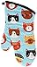Kay Dee 4 Piece Kitchen Set - 2 Terry Towels, Oven Mitt, Potholder (Crazy Cat)