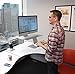 Ergotron WorkFit-A Sit-Stand Workstation for Apple (24-414-227)
