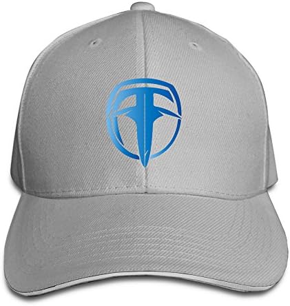 Custom Adults Slang Design AF Adjustable Sandwich Hunting Peak Hat &amp; Cap Ash
