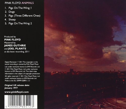 Pink Floyd Animals Amazon Com Music