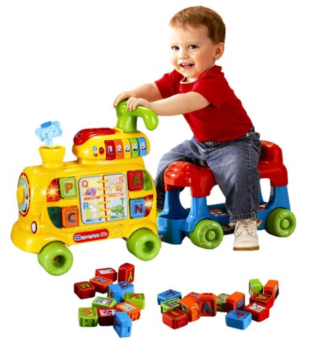 alphabet ride on train