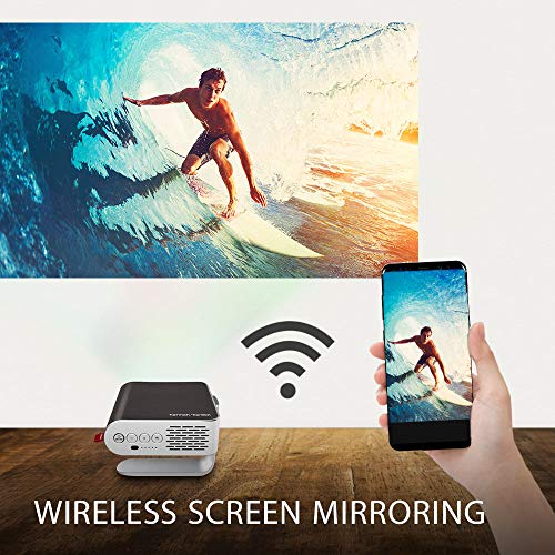 Viewsonic M1+ portable LED-projector (WVGA, 300 lumen, geïntegreerde batterij, HDMI, USB, USB-C, WLAN-connectiviteit… - Afbeelding 6