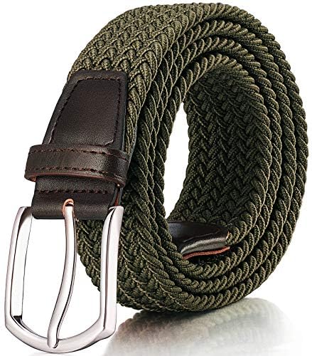 best men's braided leather belts