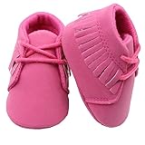 juDanzy Baby Girls Infant Synthetic Leather Slip On Shoes