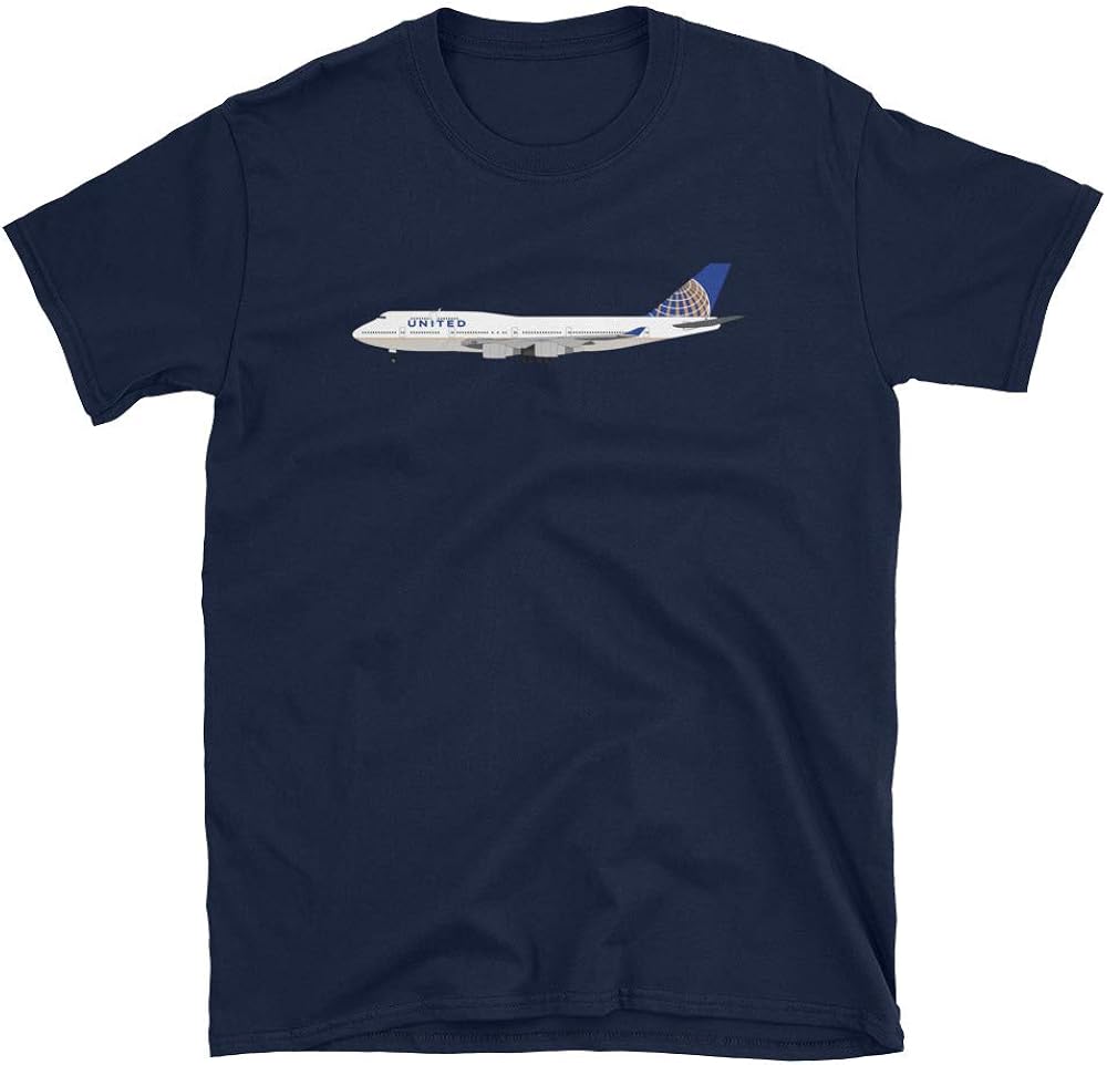 United Airlines Boeing 747-400 Unisex T-Shirt