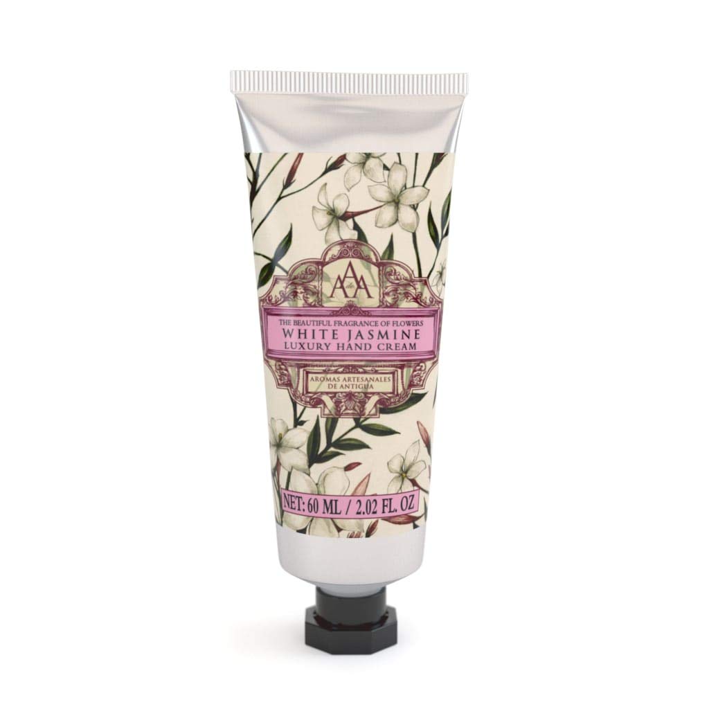 AAA - Luxury Hand Cream with Shea Butter - White Jasmine - 60 ml / 2 fl oz