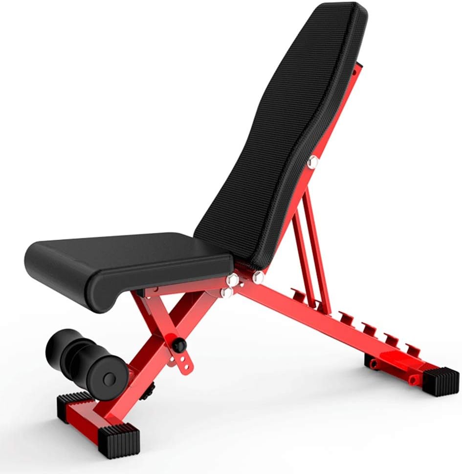Gyl Weight Bench Adjustable Weight Bench Slant Board Foldable Sit Up Bench Ab Bench Multifunction for Strength Training Dumbbell Bench