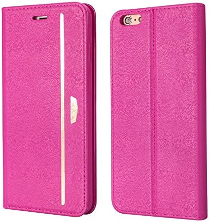 Iphone 6/6s Flip Case ,Lwang Pomegranate Series Fashion Style Flip Luxury Pu Leather Case with Stand Function Magnetic Case for Iphone 6/6s (Xundd Rose Red)