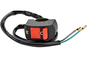 HIAORS Kill On Off Switch for ATV Motorcycle Scooter Go Kart Engine Offroad Enduro Dirt Bike Baja Doodle Bug DB30 Mini Bikes 7/8'' 22mm Handle Bar Parts