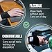 ORBE Premium Wrist Brace: Flexible & Comfortable Wristband for Men & Women | Breathable & Adjustable Compression Support for Pain Relief & Injury Recovery | Carpal Tunnel, Arthritis & Tendonitis