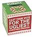 Ugly Christmas Sweater Contest Ballot Box and Voting Cards, Holiday Party Game (10 In)