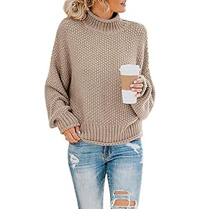 Saodimallsu-Womens-Turtleneck-Oversized-Sweaters-Batwing-Long-Sleeve-Pullover-Loose-Chunky-Knit-Jumper