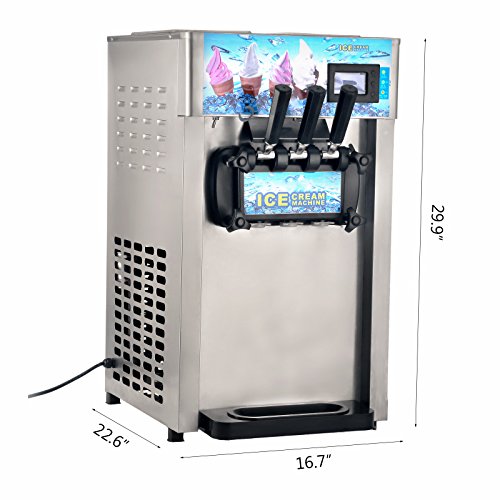 Купить VEVOR Ice Cream Machine Commercial 1200W в интернетмагазине