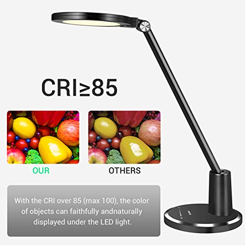 Desk Lamp, JUKSTG 64 pcs LEDs EyeCaring Table Lamps, 10 Brightness