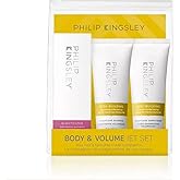 Philip Kingsley Haircare Body & Volume Travel Set, Body Building Shampoo and Conditioner Volumizing for Fine Limp Flat Fly Away Hair, Deep-Conditioning Hair Mask, Adds Volume and Shine