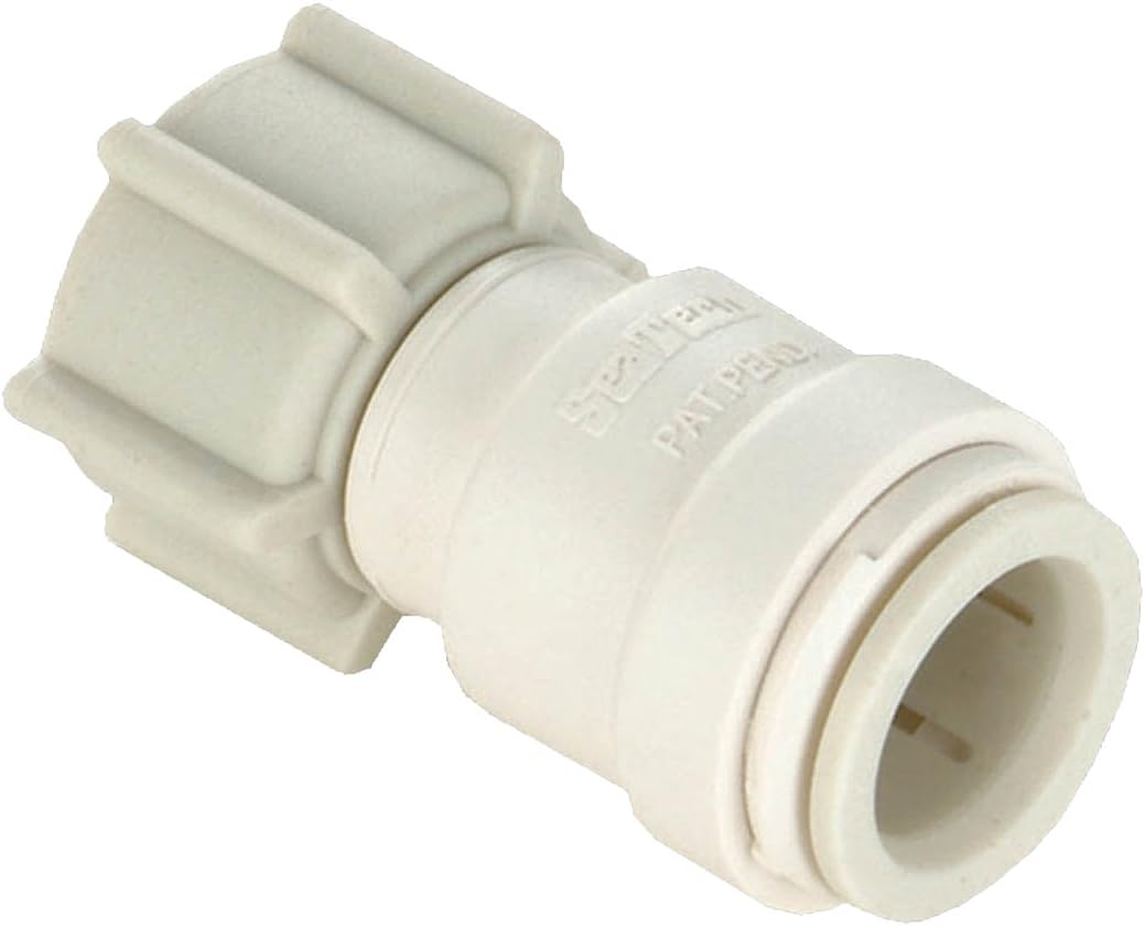 Watts AquaLock P-617 Quick Connect Female Adapter, 1/2-inch by 3/4-inch