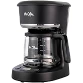 Mr. Coffee, 5-Cup Mini Brew Switch Coffee Maker, Black