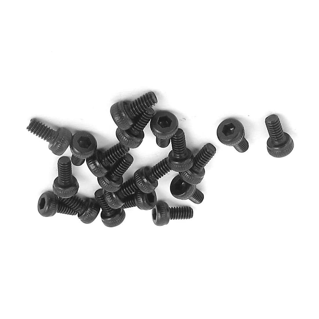 MACHSWON M2x5 Hex Socket Head Cap Screws Bolts Full Thread 12.9 Grade Alloy Steel Black Oxide Finish Allen Socket Drive Machine Screws 100Pcs — image 1