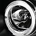 Spec-D Tuning LHP-CHG05JM-TM Dodge Charger Halo Led Projector Head Lights Black