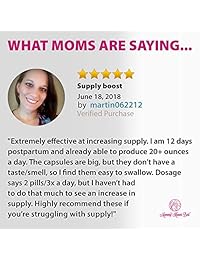 Fenugreek y Blessed Thistle Lactation Aid Suplemento de apoyo para lactancia materna para...