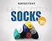 No Show Socks, Perfectday Quality Cotton Socks, 3 Packs Small, Black