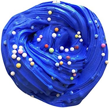 TOPUNDER Toy Slime Rubber Mud Putty Silly Therapy Stress Kids Toys Plasticine No Borax (Blue)
