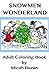 Snowmen Wonderland: On-The-Go Coloring Book (40 Funny and Cute Winter Designs) by Micah Buzan