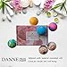 Danne Best Bath Bombs Set, 4.5OZ X 6 Lush Bath Bombs Gift Set，Handmade And Natural Organic Essential Oils, Dry Flowers Bath Fizzies For Moisturizing Skin and Relaxation. Women Gift Ideas，Vegan Birthda