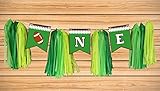 Maplelon Football Highchair ONE Birthday Banner | 1st First Bday Party Decoration