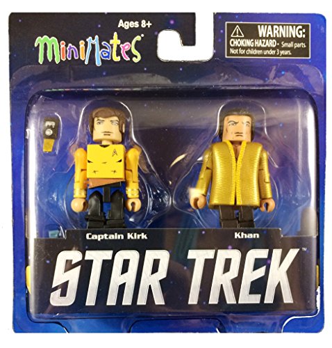 Star Trek Legacy Wave 1 Minimates Action Figure - Captain Kirk & Khan