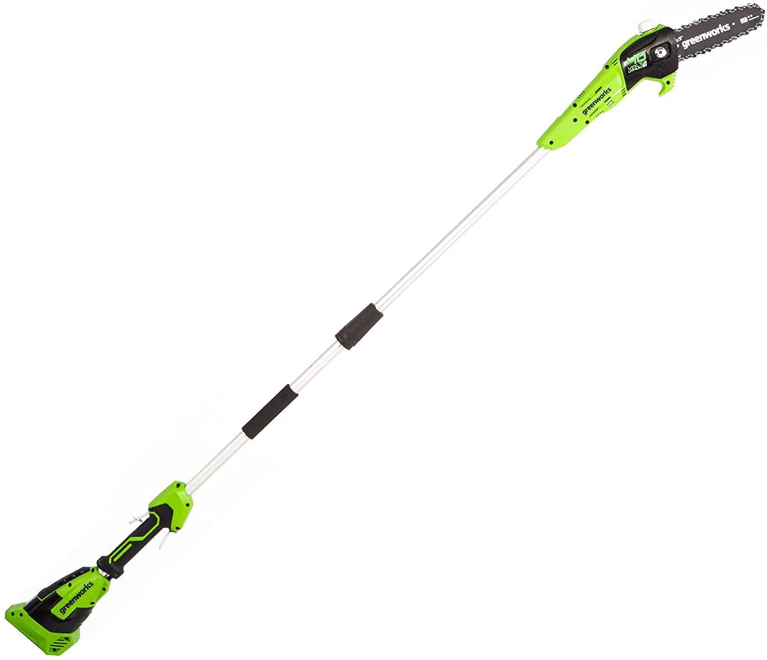 Photo 1 of **reference image Greenworks 40V 8 inch Cordless Pole Saw Battery and Charger Not Included, PS40B00