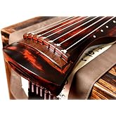 OrientalMusicSanctuary Vermillion Lacquered Aged Paulownia Guqin for Performers