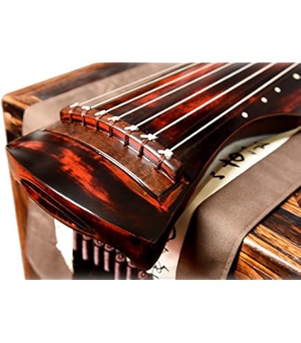 Amazon.com: TSTS 中國古琴中國古琴富希/中倪HunDun Style Lyre 7 弦