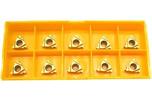 YOYO TOOLS Lathe Threading Inserts 11ER AG60-10pcs Carbide Inserts for External Thread Holders CNC Turning Tool YOYOTOOLS