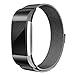 SWEES Metal Bands Compatible Fitbit Charge 2, Milanese Stainless Steel Metal Magnetic Replacement Wristband Small & Large (5.5