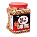 Beer Nuts Habanero Bar Mix, Fiery Hot Habanero Mix Of Peanuts, Corn Sticks & Insane Grain, Spicy Bar Mix for Any Party, Resealable Jar (28oz, Habenero)
