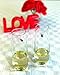 Swarovski Crystal Magnetic Drink Markers & Wine Charm Tags for Stemless Glasses, Beer Mugs, Champagne Flutes & More - Set of 6 Floral Colors