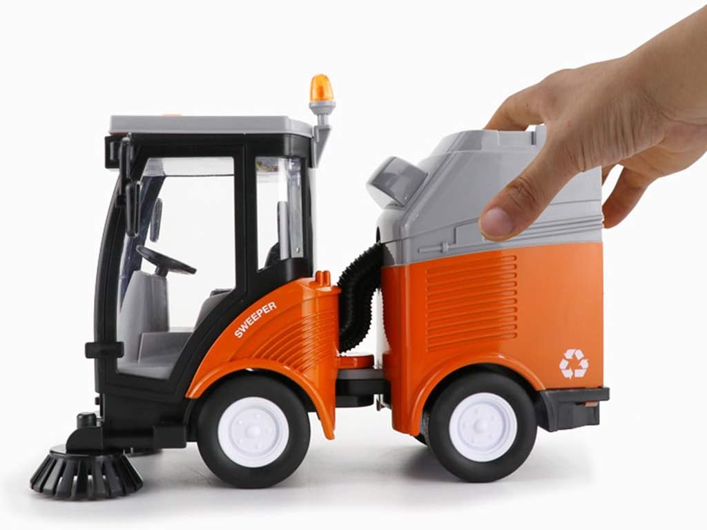 Anniversaire Et Decoration De Bureau Voiture 1 24 Camion De Collecte Des Ordures Voiture De Nettoyage Pour La Saint Valentin Vehicules Cuisine Maison