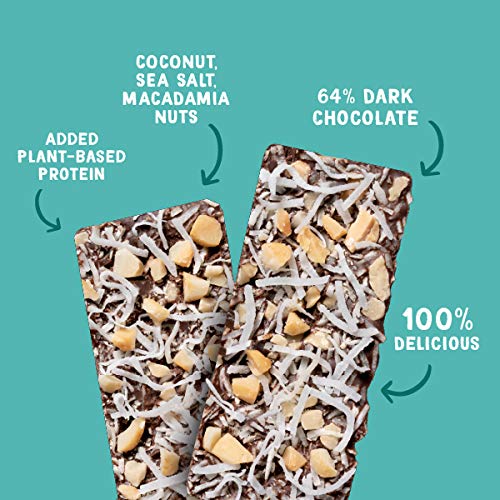 JOJO's Dark Chocolate Macadamia Coconut 8.4oz, Healthy Snack, Low Sugar, Low Carb, Gluten Free