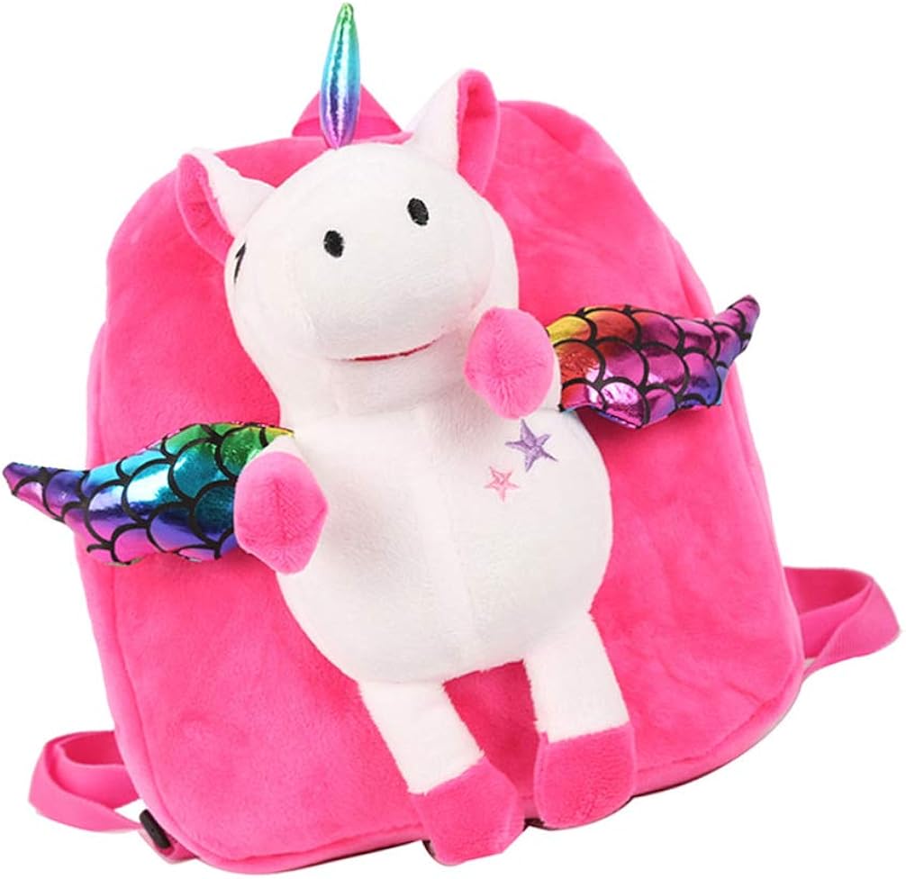 VALICLUD Unicorn Toddler Backpack 3D Unicorn School Bag for Girls Kids