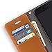 SafeSleeve EMF Protection Anti Radiation iPhone Case: iPhone 8 Plus, iPhone 7 Plus & iPhone 6 Plus, RFID Card Holder Blocking Wallet, Adjustable Stand Case, for Women & Men (Genuine Leather)