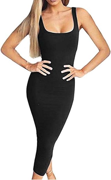 black straight dress