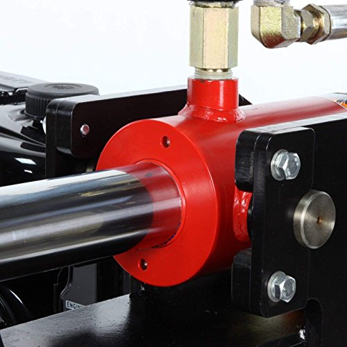 RuggedMade 22-Ton Push Through Gas Log Splitter, 301CC Electric Start w/Log Lift & Catcher
