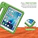 MoKo Case Fit iPad Pro 9.7 - Kids Friendly Shock Proof Convertible Handle Light Weight Super Protective Stand Cover Case with Pencil Holder Fit iPad Pro 9.7 Inch 2016 Release Tablet, Green